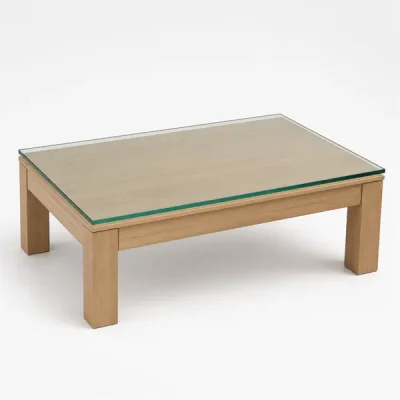 tapa de mesa de cristal con apoyo completo